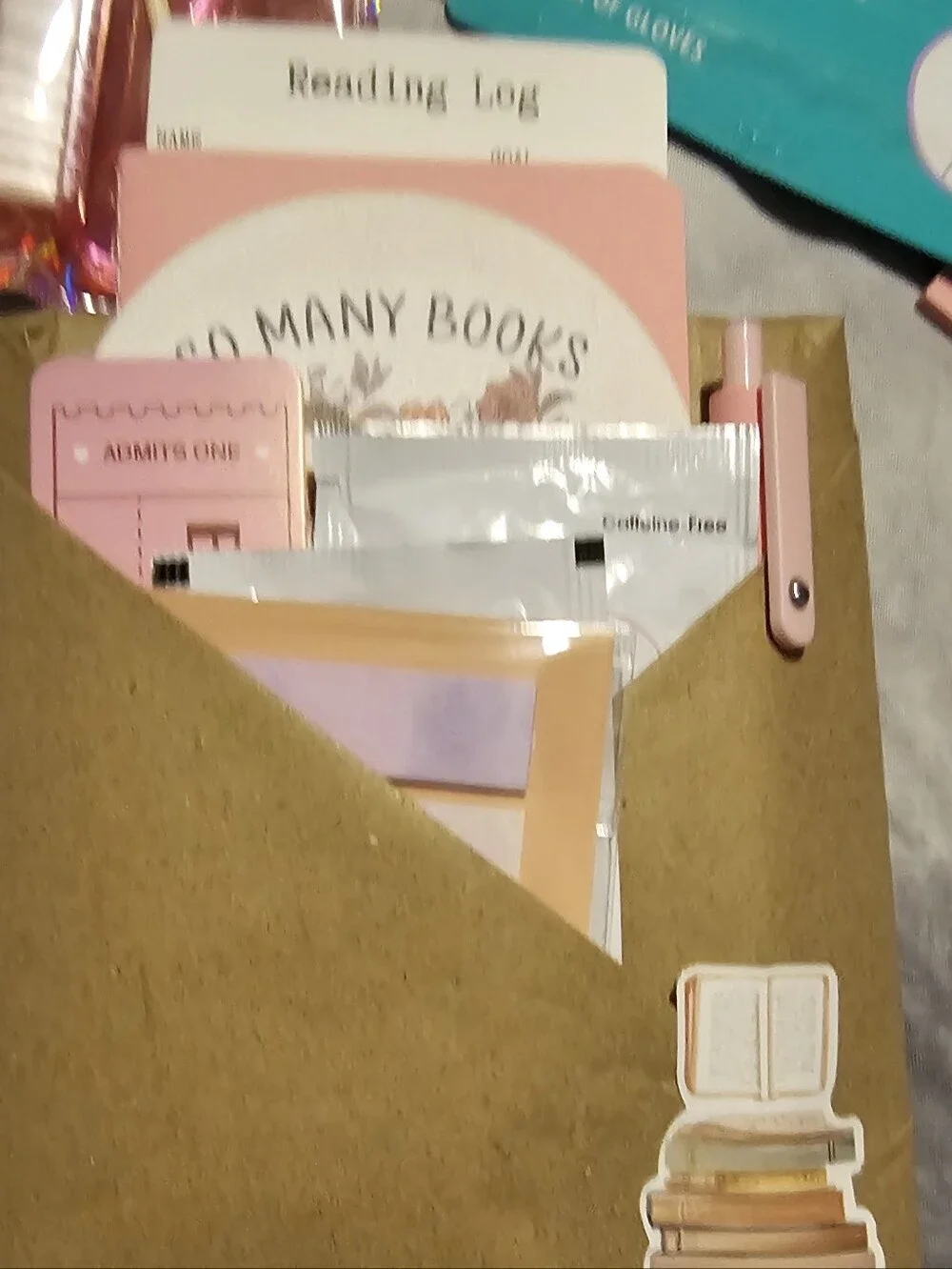Blind Date With A Book Romance With Deluxe Book Lover Goodies